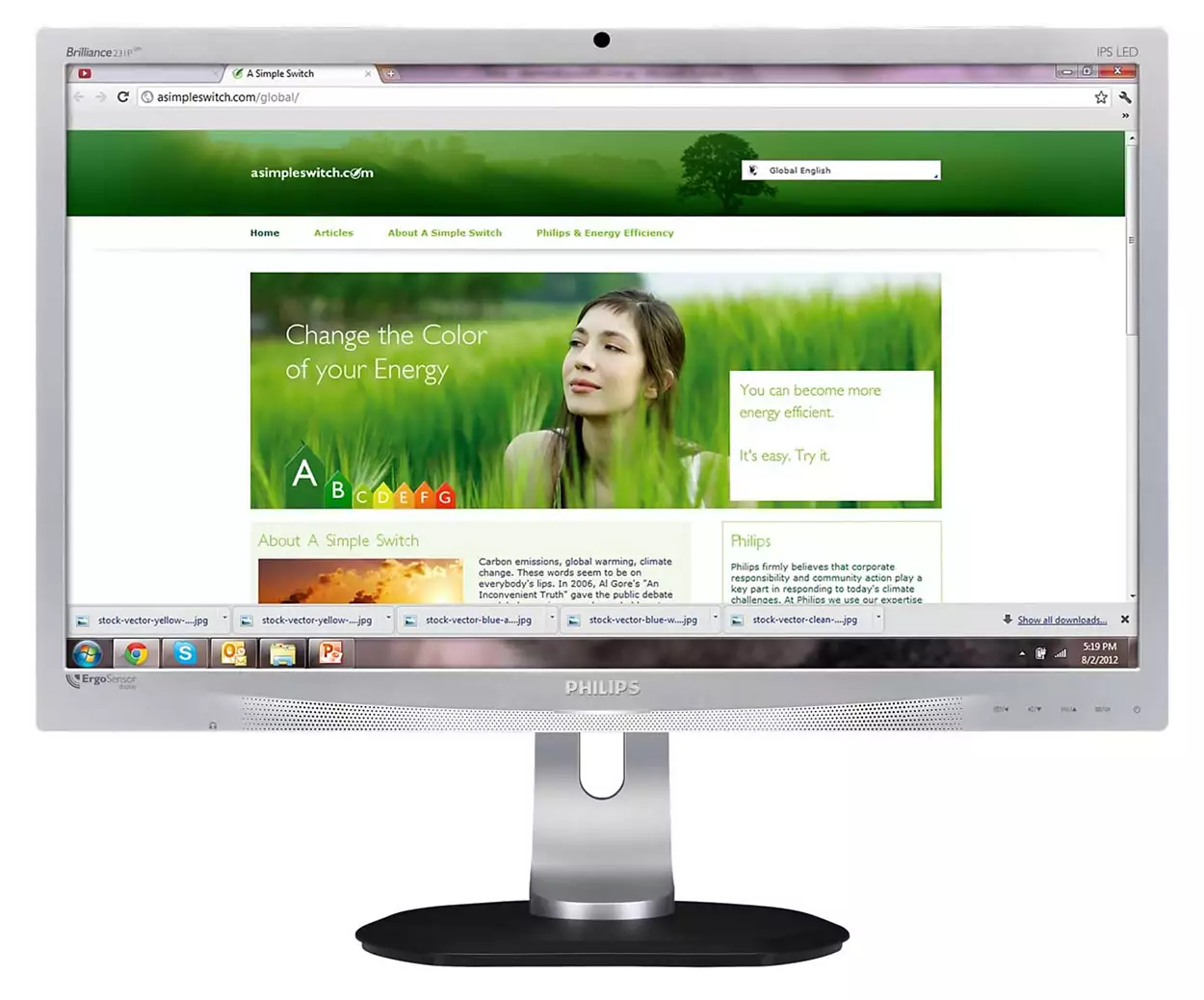 PHI Monitor 231P-R 23" / B Klasa 0